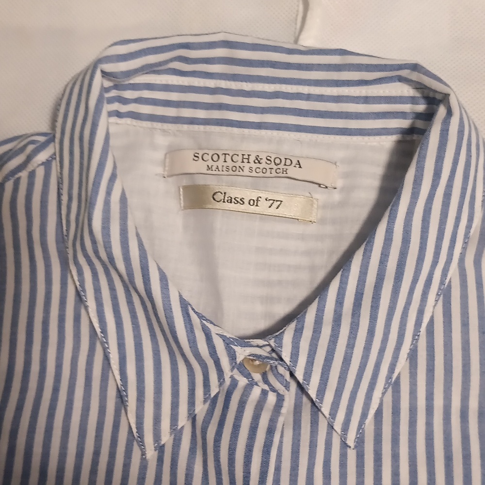 Scotch and Soda Striped Button Down Shirt - Picture 5 of 8